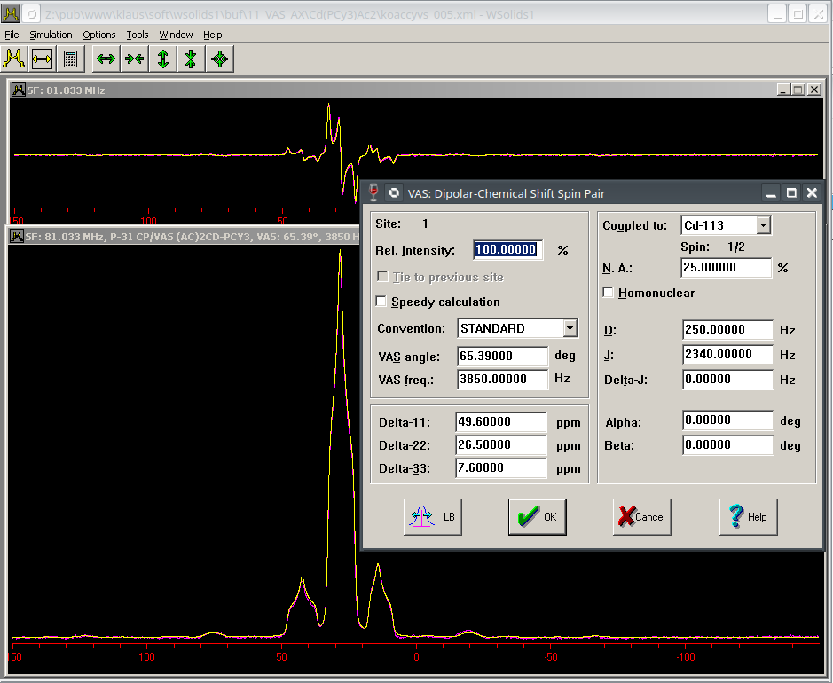 screenshot of a simulation